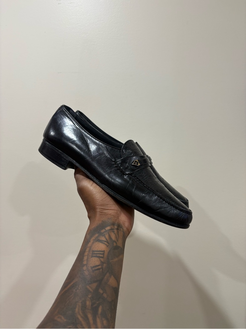 Vintage Leather Penny Loafers